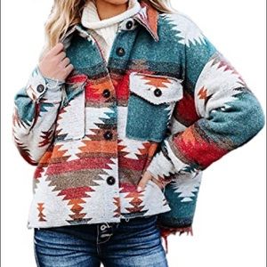 La miel Aztec shacket.